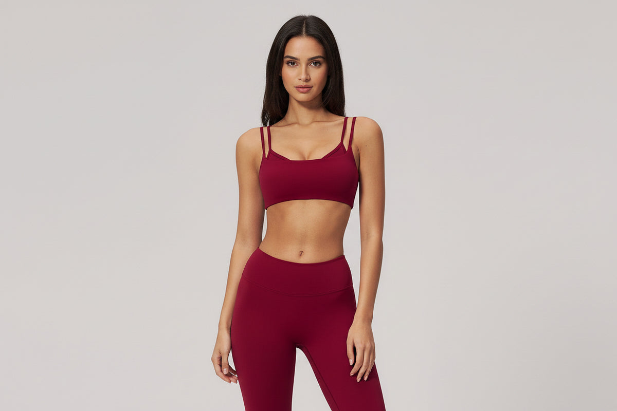 Brassière double de sport